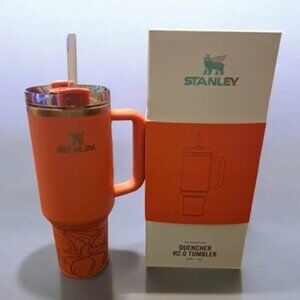 Custom Engraved Limited Edition Pumpkin Spice Stanley Quencher H2.0 40oz Tumbler
